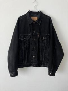 levi's 70507-4159 ブラック デニムジャケット usa製 - メルカリ