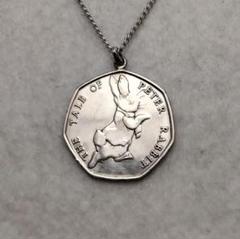 【未使用品】ピーターラビットのシルバーネックレス ピーターラビット ネックレス 未使用品 2個セット