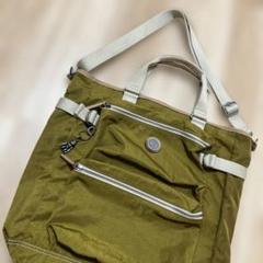 Kipling ショルダーバッグ オリーブゴールド