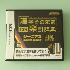 漢字そのまま DS楽引辞典