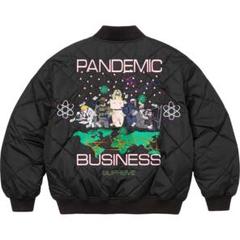 Supreme AOI Quilted Work Jacket "Black"