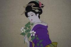 不詳/作者不詳/美人画/布袋屋掛軸HJ-236 不詳/作者不詳/美人画/布袋屋掛軸HJ-236 - メルカリ