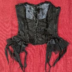 h.naoto Blood ポンチョ h.naoto - h.NAOTO Bloody Rose Corset Lサイズの通販 by mint