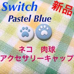 Switch ジョイスティック アクセサリーキャップ パステル ブルー