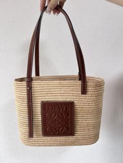 LOEWE 大人気 ロエベ loewe かごバッグ スクエア バスケット