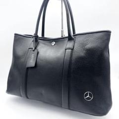 極美品✨ バーニーズニューヨーク ベンツ トートバッグ シボ革 ブラック コラボ 極美品✨ バーニーズニューヨーク ベンツ トートバッグ シボ革