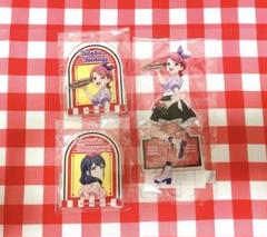 石動双葉 花柳香子 アクリルスタンド コースター アニメイトカフェ スタァライト レヴュースタァライト アニメイトカフェ コースター 缶バッジ
