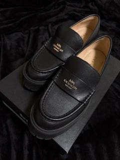 COACH ローファー　Ruthie Leather Loafer 22.5cm
