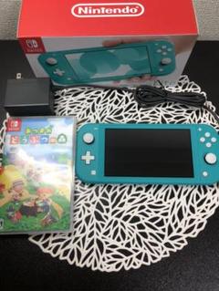 ニンテンドースイッチライト ターコイズ&あつまれどうぶつの森