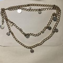 ヴィンテージ　デザインチェーンベルト CHANEL ベルト チェーン