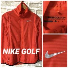 100％本物保証！ NIKE 2WAY ナイロンベスト ナイロンジャケット レディースM GOLF レディースウェア