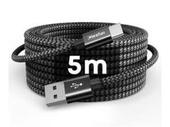 新品未使用！CLEEFUN USB-A to typeーC 充電ケーブル 5ｍ