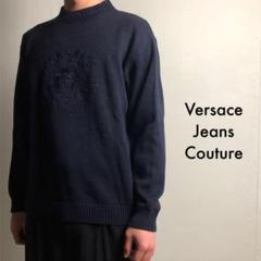 VERSACE JEANS COUTURE モックネック ニット #CC487