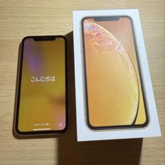 日本人出品　 iPhone XR 64GB SIMフリー　黄色　イエロー　82% Amazon | 【整備済み品】 Apple iPhone XR 64GB イエロー SIM