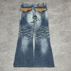 00s archive EDWIN flare denim Y2K - メルカリ