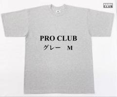 PRO CLUB プロクラブ 6.5oz ヘビーTシャツ　グレー　Mのサムネイル