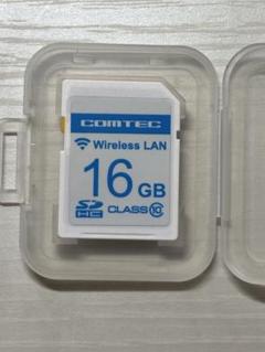 COMTEC 16GB SDHC メモリーカード 無線LANZERO807LV