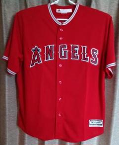 【期間限定値下げ】大谷翔平 エンゼルス ホーム赤ユニフォームレプリカ XL