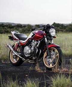 cb400sf アサヒナレーシング　チタン　メガホン　50.8 cb400sf アサヒナレーシング チタン メガホン 50.8 - メルカリ