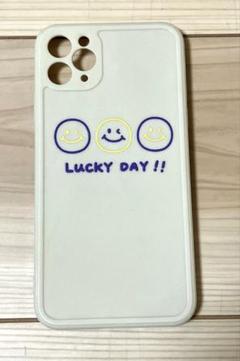LUCKY DAY スマイルマーク iPhone12.12proケース