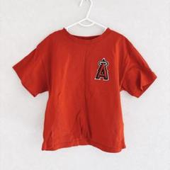 エンゼルス　Tシャツ　半袖　キッズ　120 赤　レッド