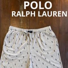 【RALPH LAUREN ポロラルフローレン】総柄ハーフパンツ ショート L