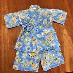90 甚平 男の子 ブランシェス 美品