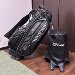 タイトリスト　ボーケイデザイン　キャディバッグ　スタンド式　クロコ　ブラック Titleist - タイトリスト ボーケイデザイン キャディバッグ