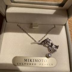 MIKIMOTO テディベアパールネックレス　SV925 MIKIMOTOテディベアパールネックレス SV925 - メルカリ