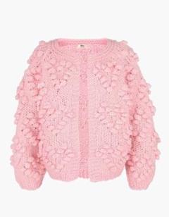 Bibiy. PONPON KNIT CARDIGANハートポンポンカーディガン Bibiy. PONPON KNIT CARDIGANハートポンポンカーディガン - メルカリ