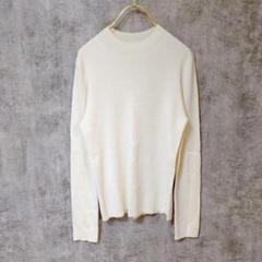 【美品】GU ジーユー 長袖ニットセーター モックネック トップス M