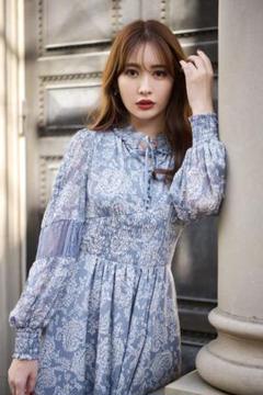 2025年最新】winter floral long-sleeve dressの人気アイテム