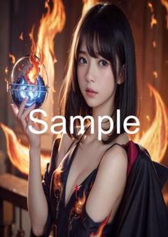 A4サイズアートポスター 1点もの 美女ポスター最高品質 B-T-４８