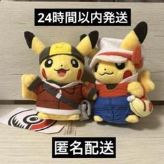 セール　アメリカ　ポケモン 25周年　ピカチュウ　ペアぬいぐるみ　コンプリート アメリカ ポケモンセンター 限定 25周年 ピカチュウ 主人公 ペア