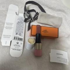 【新品未使用】 HERMES 口紅 21 ローズエクスプレス サンプル付き ルージュ エルメス ルージュ ア レーヴル サティネ 21 ローズ