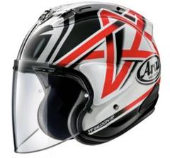 新品Arai RX-7X 03ナカノ赤　ヘルメット Mサイズ　サイン入り Webike | Arai アライ Arai×56design RX-7X Nakano Red 2003