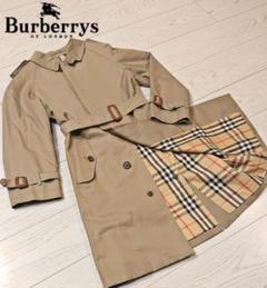 美品! Burberrys バーバリープローサム ステンカラーコート 140㎝
