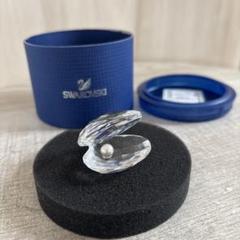 スワロフスキー　シェル　置物