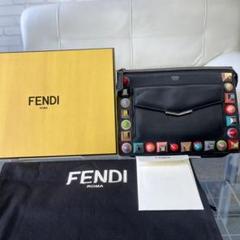 【値下げ】FENDI 8M0369トゥージュールレザーマルチスタッズバッグ FENDI フェンディ 8M0369 トゥージュール マルチスタッズ カバン