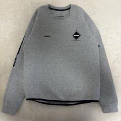 【新品未使用】fcrb ロゴクルースウェット　グレー　Lサイズ 2025年最新】fcrb スウェットの人気アイテム - メルカリ