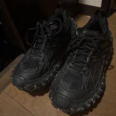 WMNS) Balenciaga Bouncer Screw Sneakers 'Black Mesh and