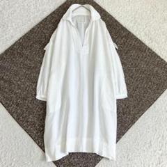 袖ボリュームスキッパーワンピース （ロング・マキシ丈
