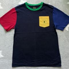 Polo Ralph Lauren カラーブロックTシャツ L