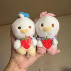 ドナルド&デイジー　ミルキーボア　いちご大好きマスコット　2種