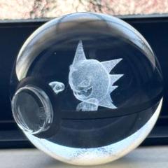 ポケモン クリスタル ガラス 水晶 インテリア ポケットモンスター ゴースト
