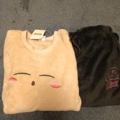 星のカービィ もこもこボア ルームウェア上下セットアップ サイズL