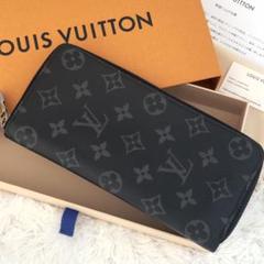 極美品✨ルイヴィトン ジッピーヴェルティカル モノグラム エクリプス 長財布