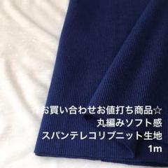 D5L/7965-04☆1m お買い合わせ/綿系スパンテレコリブ生地/アパレル