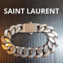 未使用Saint LAURENT/サンローラン/フィガロチェーン ブレスレット( SAINT LAURENT サンローラン ブレスレット 682717 Y1500 メンズ