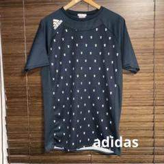 adidas クライマクール ダークブルー シャツ